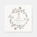 Search for first communion napkins Floral
