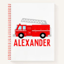 Search for firefighter notebooks Fire engine