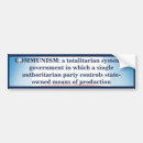 Search for anti communism bumper stickers Election