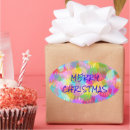 Search for oval sparkly stickers Merry christmas