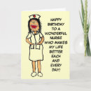 Search for nurse birthday cards Cartoon