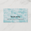Search for blue cloud business cards Abstract