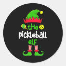 Search for pickleball stickers Xmas