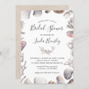 Search for shell bridal shower invitations Beach