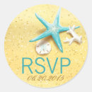 Search for seashell wedding stickers Sand