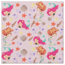 Search for seashell fabric Mermaid
