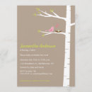 Search for birch baby shower invitations Bird