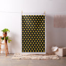 Search for gold star fabric Black