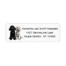 Search for poodle return address labels Dog