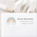Search for pastel yellow return address labels Cute