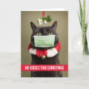 Search for face mask christmas cards Social distancing