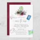 Search for around the world bridal shower invitations Adventure