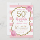 Search for gold and white 50th birthday invitations Adult birthday party