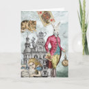 Search for victorian rabbit cards Alice in wonderland
