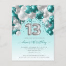 Search for 13 years old invitations Girly