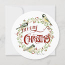 Search for chickadee christmas cards Berries