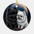 Search for pomeranian christmas tree decorations Adorable