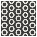 Search for black white modern circle fabric Simple