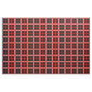 Search for red and black plaid fabric Squares