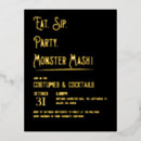 Search for foil halloween invitations Costume party