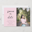Search for pink save the dates Quinceanera