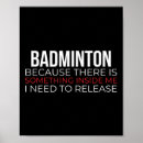Search for racquet posters Funny badminton