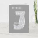 Search for letter j postcards Birthday