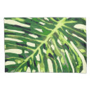 Search for palm leaf pillowcases Greenery