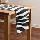 Search for zebra print table runners For her