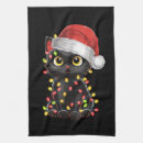 Search for black santa tea towels Funny