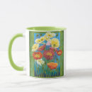 Search for flower border mugs Bouquet