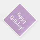 Search for happy birthday napkins White