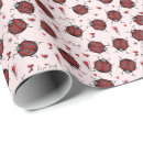 Search for bug wrapping paper Pink