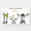 Search for barnyard birthday banners Animals