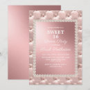 Search for dance sweet 16 invitations White