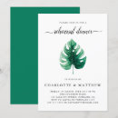 Search for tropical rehearsal dinner invitations Minimalist