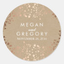 Search for rose gold wedding stickers Blush