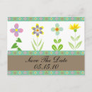 Search for spring save the date postcards Leaf