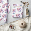 Search for little mermaids wrapping paper For her