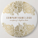 Search for white background badges Floral