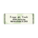 Search for frogs return address labels Stylish