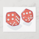 Search for dice postcards Gaming