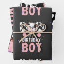 Search for barnyard wrapping paper Birthday party