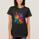 Search for rainbow paint tshirts Abstract