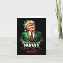 Search for president trump christmas cards Elf