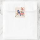 Search for red butterfly stickers Rustic