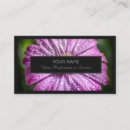Search for horticulture business cards Florist