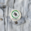 Search for bulk badges Company logo promo slogan