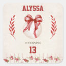 Search for girls baseball stickers Red
