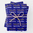 Search for navy blue and gold wrapping paper Pattern